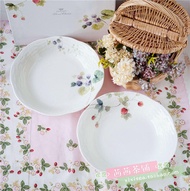 SF In Stock Narumi Minghai Lucys Garden Lucy Garden Bone China Dish Spaghetti Plate Dinner Plate Gift Box