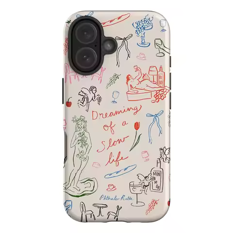 Clmj Muse Dreams Phone Case for iPhone 16 15 14 13 12 11 X XS XR XSMAX 7 8 Pro Max Plus Luxury Doubl