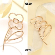 GESH Hollow Women Simple Pin Gold Fashion