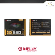 750W Inplay GS750-Ultra RGB 80+ Bronze Power Supply | True-Rated | For Gaming Work Streaming Online 