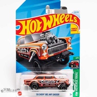 2025C-63 '55 Chevrolet BEL AIR GASSER Orange s Hotwheels