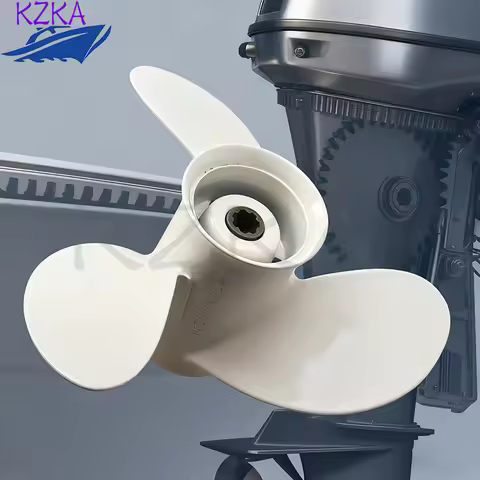 8 1/2 X7 1/2 Propeller 6G1-45943-00-El For Yamaha 6Hp Boat Engine Screw Marine 7 Spline 6G1-45943-00