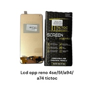 LCD TOUCHSCREEN OPPO RENO 4 - 4F - 4 LITE - OPPO A93 - OPPO F17 PRO COMPLETE ORIGINAL 1 SET TICTOC