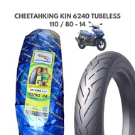 CHEETAHKING KIN 6240 TUBELESS 110 - 80 - 14 TAYAR TUBELESS 110 . 80 . 14 TYRE TUBELESS 110 X 80 X 14