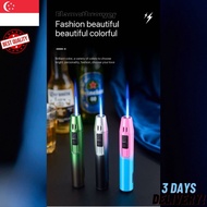 🔥SG Seller Strong Windproof Lighter, Blue Flame Windproof Lighter / Cigar Lighter