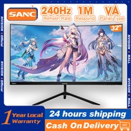 SANC 32 Inch Monitor 240Hz Gaming Monitor Curved Monitor for Gaming Tilt 1Ms Rresponse N96PRO Monitor