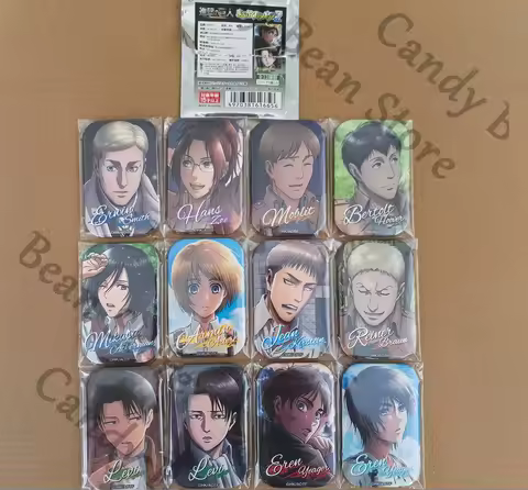 Genuine Anime Attack on Titan Eren Jaeger Levi Ackerman Hange Zoe Erwin Smith Cosplay Fillet Angle C