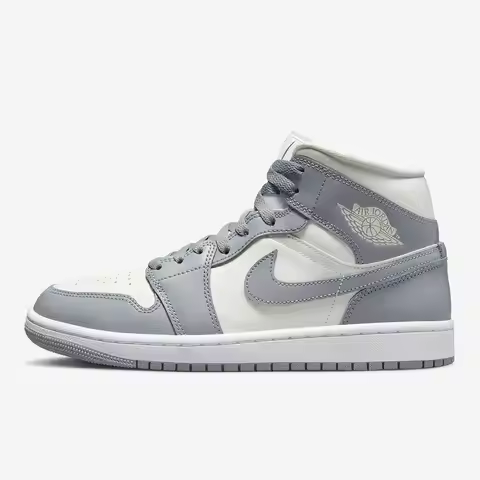 Nike genuine AIR JORDAN 1 MID women's high top casual board shoes BQ6472-115