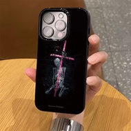 Crossed Bones with Skull Black phone case for OPPO F9, F9 Pro, F11, F19 Pro, F19, F19S, F21 Pro, F23