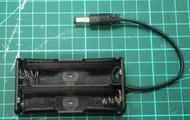 【有DC電源插頭】18650鋰電池 兩節串聯電池盒 for Arduino/自走車 保護版鋰電池 改裝電動工具