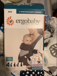 Ergo baby 背巾 360 全新日本款 多固定帶