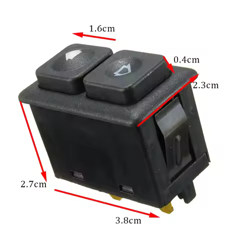 5pin Car Lighting Power Window Switch Front Left Side 61311381205 For BMW E23 E24 E28 E30 left front