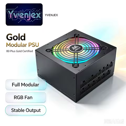 DB 1300W PC Power supply for BTC 1200W 1000W 850W 700W 750W 800W RGB - SYNC Gold Medal Full Module D
