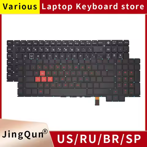 US Russian TW Laptop Keyboard For HP Omen 17-AN000 17-an011dx An012dx 17-an013dx 17-an014dx/025nm/02