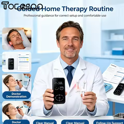 Vagus Nerve Stimulation Device for Restore Calm Sleep Better Stress Relief Anxiety Reduction Home Us