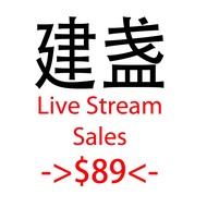 $89 Live Stream Sale only