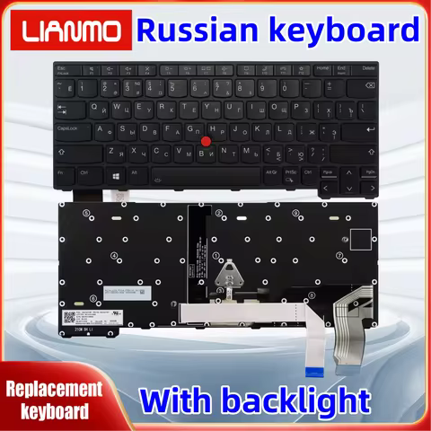 Russian keyboard for Lenovo ThinkPad X13 Gen2 X13 Gen3 L13 Gen 3 Gen 4 Gen 5 L13 Yoga Gen 3 Gen 4 La