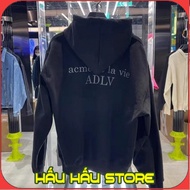 Adlv Felt Jacket Super Beautiful Hoodie Zipper Thick Wide Form NVA701 For Men And Women