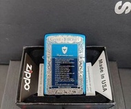 全新有盒Zippo煤油火機 藍冰 冰與火之歌