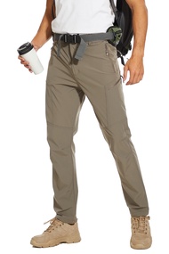 Hiking Pants for Men, Hiking Travel Pants Water-Resistant Mens Work Pants Stretch Quick Dry Lightwei