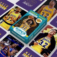 2026 New Style 92 Star Cards Irving Johnson Double-Sided LOMO Card Star Collection Card Mini Sticker