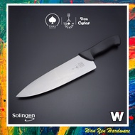 [Made in Germany]F. Herder (Solingen Spade Brand) 8 inch Chef Knife Black Handle (8631-21,00BLACK)