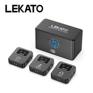 LEKATO MS-20 In Ear Monitor Wireless IEM 1 on 2 Wireless Guitar Transmitter Wireless Guitar System