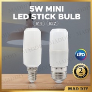 5W E14/E27 MINI LED STICK BULB