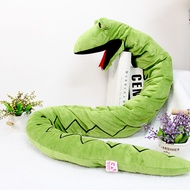 Plush Doll Cute Animal Shark Toy Long Snake Dinosaur Movable Mouth Puppet Doll