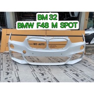 กันชนหน้าBMW F48 MSPORT กันชนหน้า สีขาว สภาพดี
