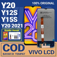 LAYAR 【ORIGINAL】LCD VIVO Y12S/Y15S/Y20/Y20s/Y01/Y20i Replace hp Screen Touchscreen Original 100% Ful