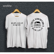 f tshirt For Men A.Honda Civic EK 1996/2000 Smiths Shirt Men's Clothing The
