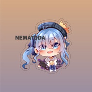 GANTUNGAN Hololive Hoshimachi Suisei Anime Keychain - Hololive Hoshimachi Suisei Anime Keychain