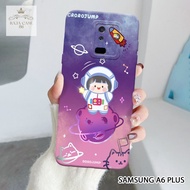 HP Samsung A6 Plus Case - Rajacase - Samsung A6 Plus casing - Cute case Motif - Cellphone protector 