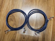 (數十年唔知價，自出合理價高者得)  美國製Made in USA "Audioquest SR-1404"喇叭線2條