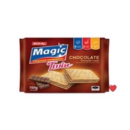 JACK 'N JILL Magic Cracker Sandwich Twin 30g x 5 pack ~ Chocolate Flavour @ 150g ( Free Fragile + Bu