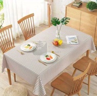 全城热卖 - 北歐防水防燙防油免洗茶機餐桌布方桌圓桌通用 啡色-厚款