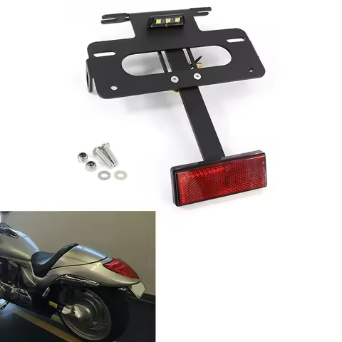 Tail Tidy Fender Eliminator Kit License Plate Holder Bracket Fit For Suzuki Boulevard M90 M109R M109