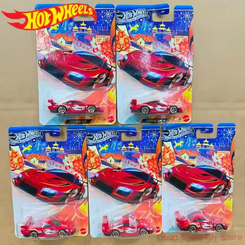 Original Hot Wheels JNF49-LA10 2026 Chinese Year of the Horse Limited Edition Die Cast Model Porsche