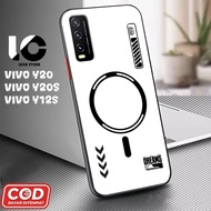 HP Softcase VIVO Y20hp VIVO Y20S V2029, V2029 Glossy Case Shiny Glass Casing Protective Mobile Phone
