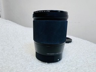 Sigma 16mm f1.4 sony e-mount apsc 齊配件 有盒 $1300 ！！！ 送 protector