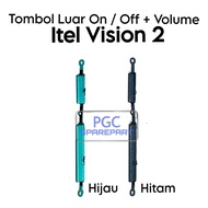 TOMBOL [LW] 1 Set of External Power On Off + Volume Buttons Itel Vision 2 / Vision2 - Button