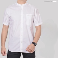 Baju Koko Kurta Dewasa Lengan Pendek kemko JUMBO xxL putih