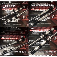 🔥FORK CNC THAILAND RZ 💯 ORIGINAL🔥WAVE100/ EX5 DREAM Y15V1/ Y15 / Y15 V2/ LC135 4S / WAVE125 FORK LAY
