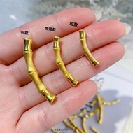 Diy charm gold 916 Bamboo Elbow Half Bracelet /Rich Bamboo High/diy charm gold 916