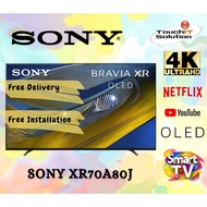 Sony 70 inch A80J BRAVIA XR 70A80J OLED 4K Ultra HD Google TV XR70A80J