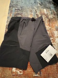 Arcteryx 始祖鳥 System A hangdog short black/ white