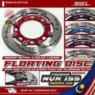 Floating Brake Disc IMPORT NVX 155 AEROX PNP 3H 3 Lubang 267MM 290MM CNC Aluminium Alloy Brek Disk P