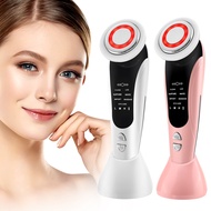 Hailicare 7 In 1 Face Lifting Facial Massager Eye Firming Face Slimming V Shape EMS Anti Aging Face 