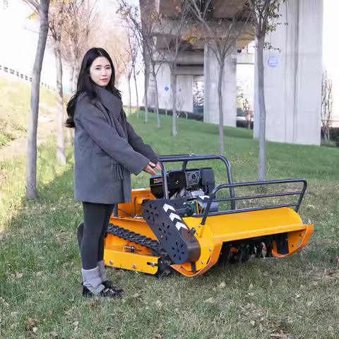 Customized high-power lawn mower The Line Between Work and Art is a Well-Mowed Edge